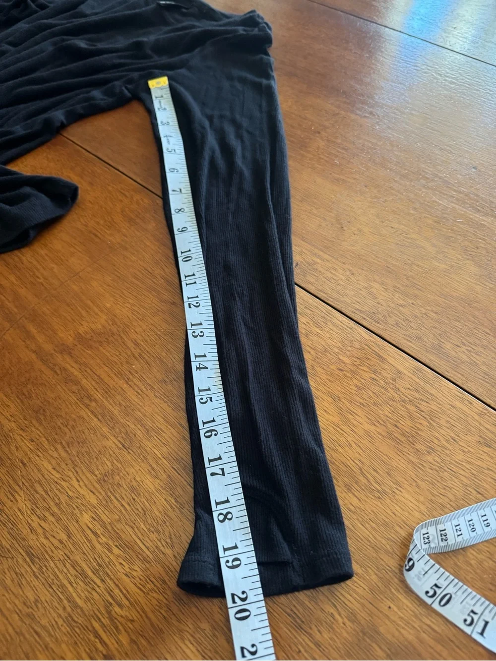 Athleta Girl Black Ribbed Crewneck Top - Picture 8 of 8